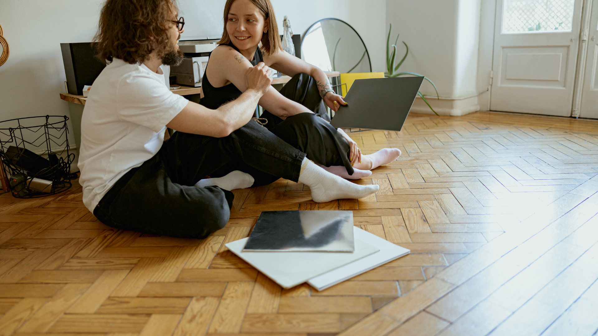 A married couple carefully listening to desires and wishes about their future