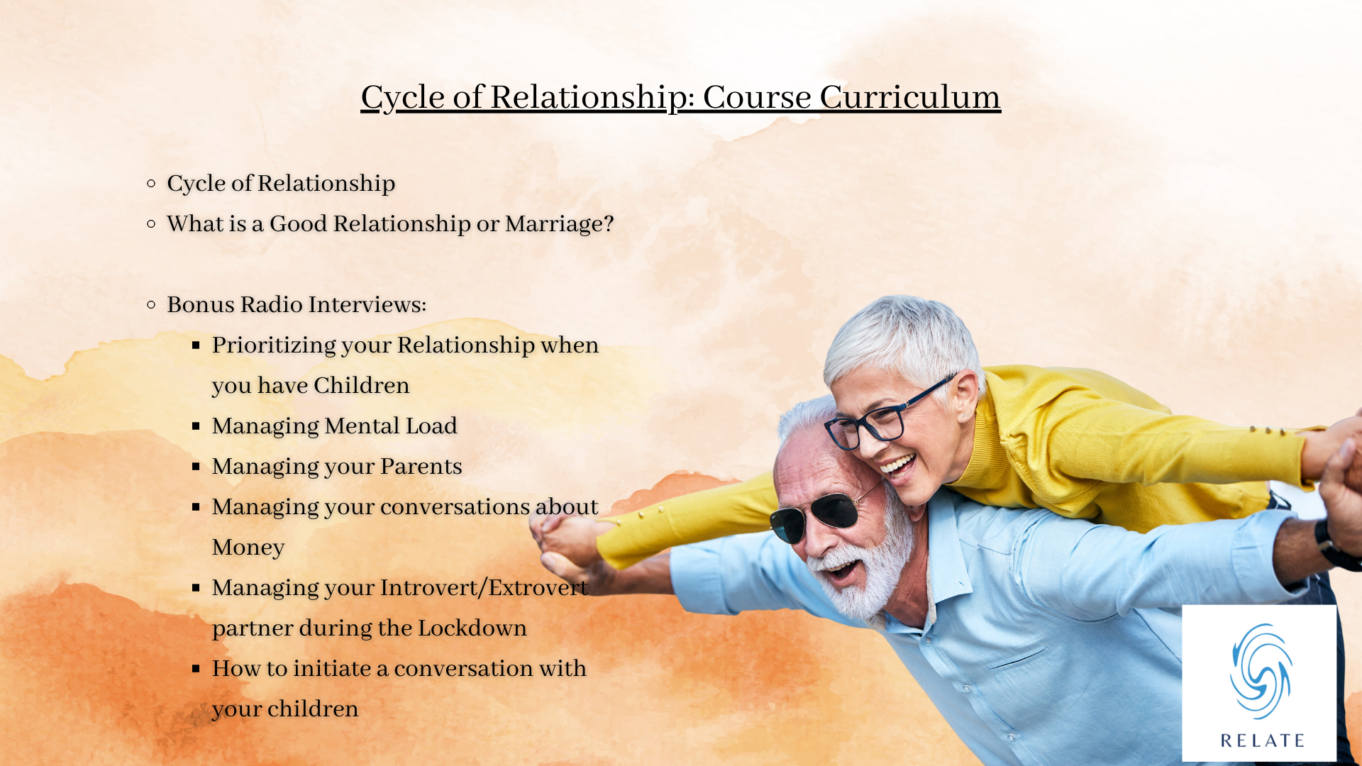 Why Couples go to Relationship Therapy: The Cycle of Relationship - Relate