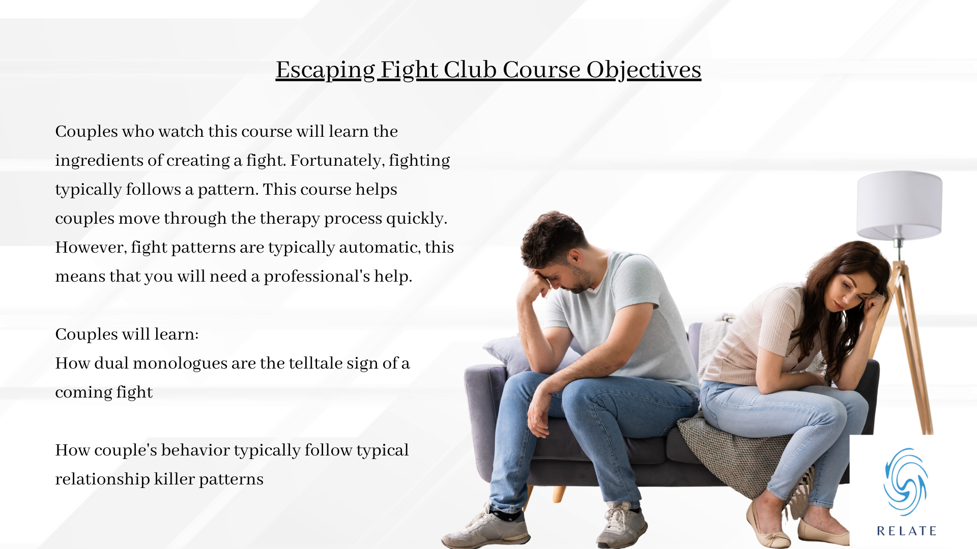 Escaping Fight Club: How to Stop Fighting