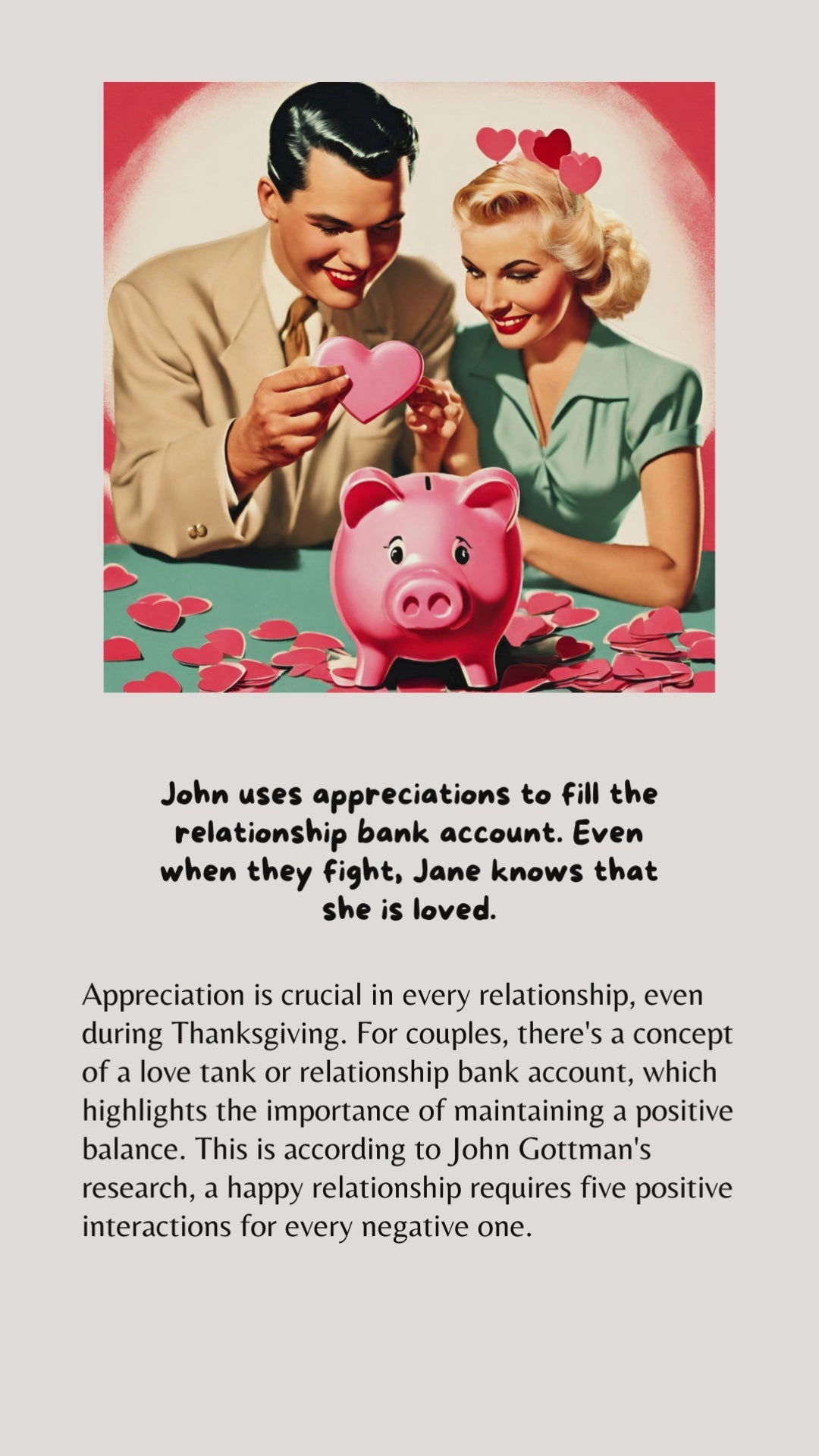appreciation is an important skill in relationsips